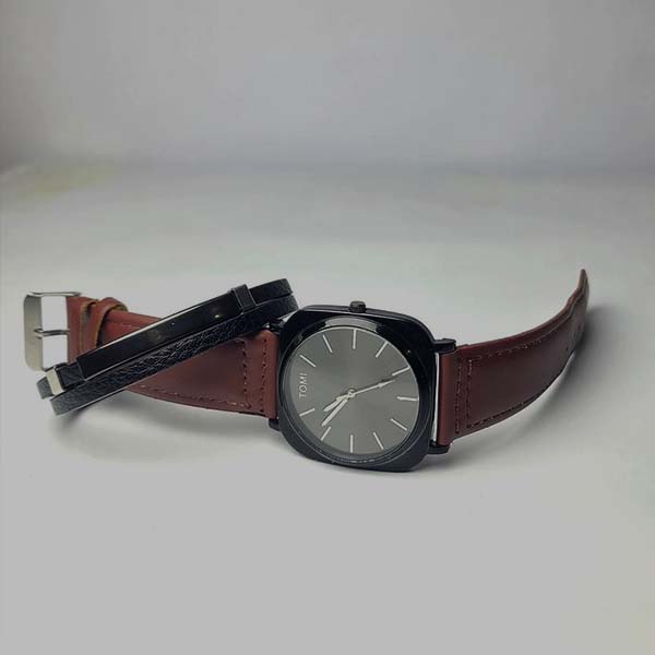 Decent Strap Watch with Bracelet