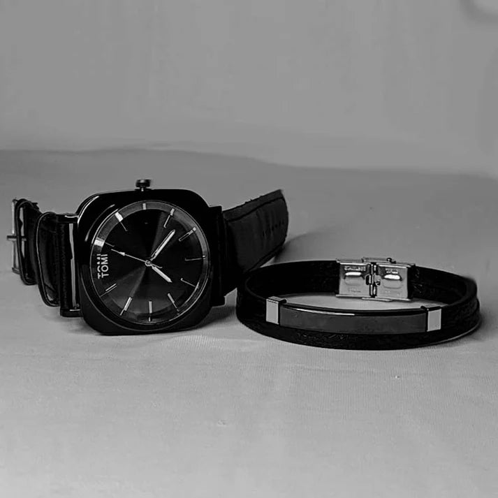 Decent Strap Watch with Bracelet