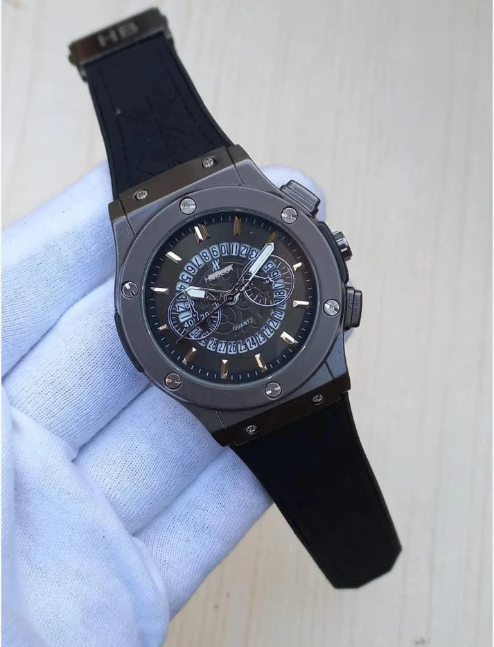 HubLOT Watch with Master Lock And Date Working Premium Quality (Perfect Gift For Men)