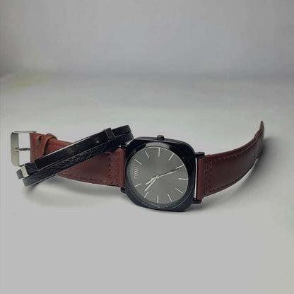 Decent Strap Watch with Bracelet