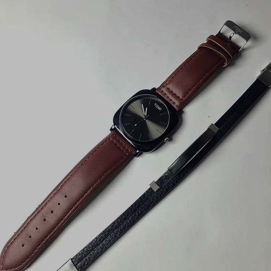 Decent Strap Watch with Bracelet