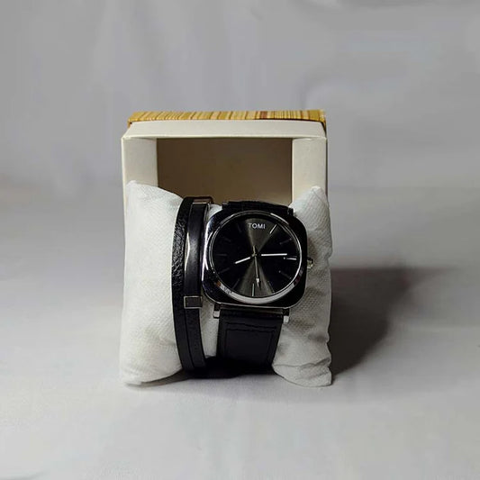 Decent Strap Watch with Bracelet