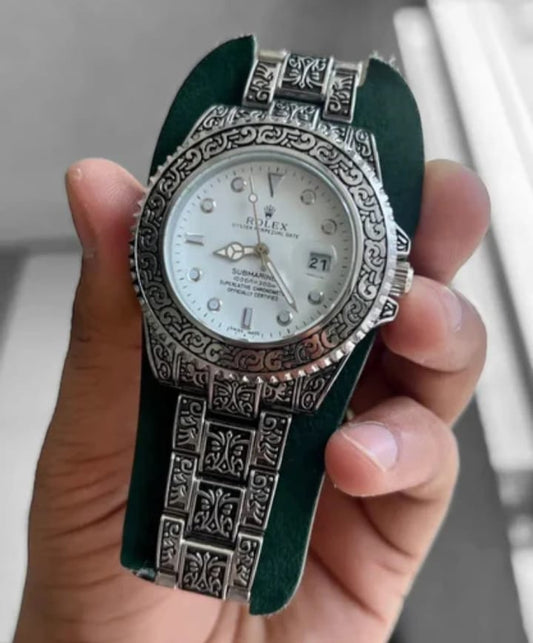 Premium Steel Skeleton Classic Watch